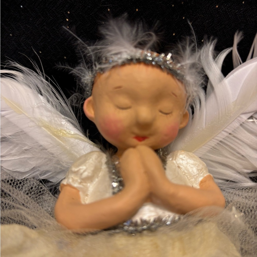 Silvestri Sweet Angel of Mine Praying Angel Figurine 2009 DEMDACO 8” w/Tag - Picture 5 of 16
